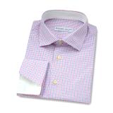 #R2 Pink and blue checks Dress Shirts