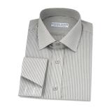 #T86 Grey and pink stripes Dress Shirts
