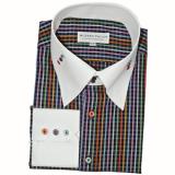 #U140 Arc en Ciel Check Dress Shirts