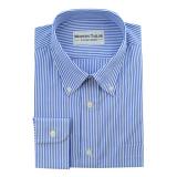 #A24 France Blue and white stripes Dress Shirts