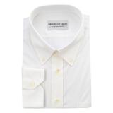 #p178 White plain Dress Shirts