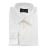 #v118 White Herringbone Dress Shirts
