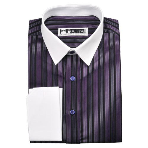 Modern Tailor | #t229 Astro Violet dress shirts