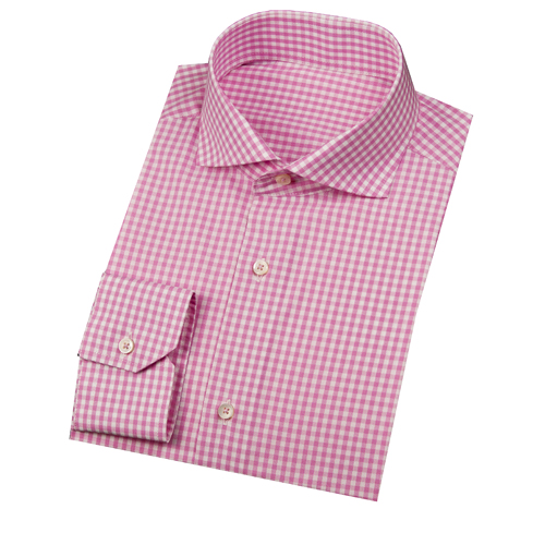 Modern Tailor | #048496-03 Pink Gingham dress shirts